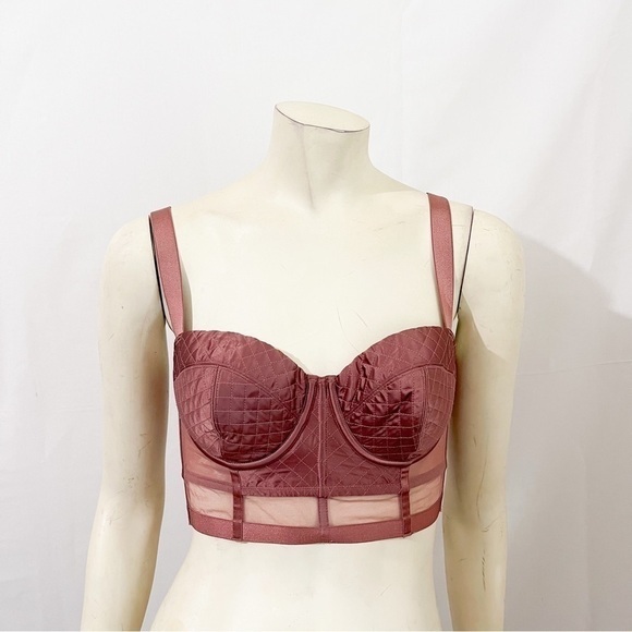 Victoria Secret Long Line Balconet Bra Size 34D - Picture 1 of 7